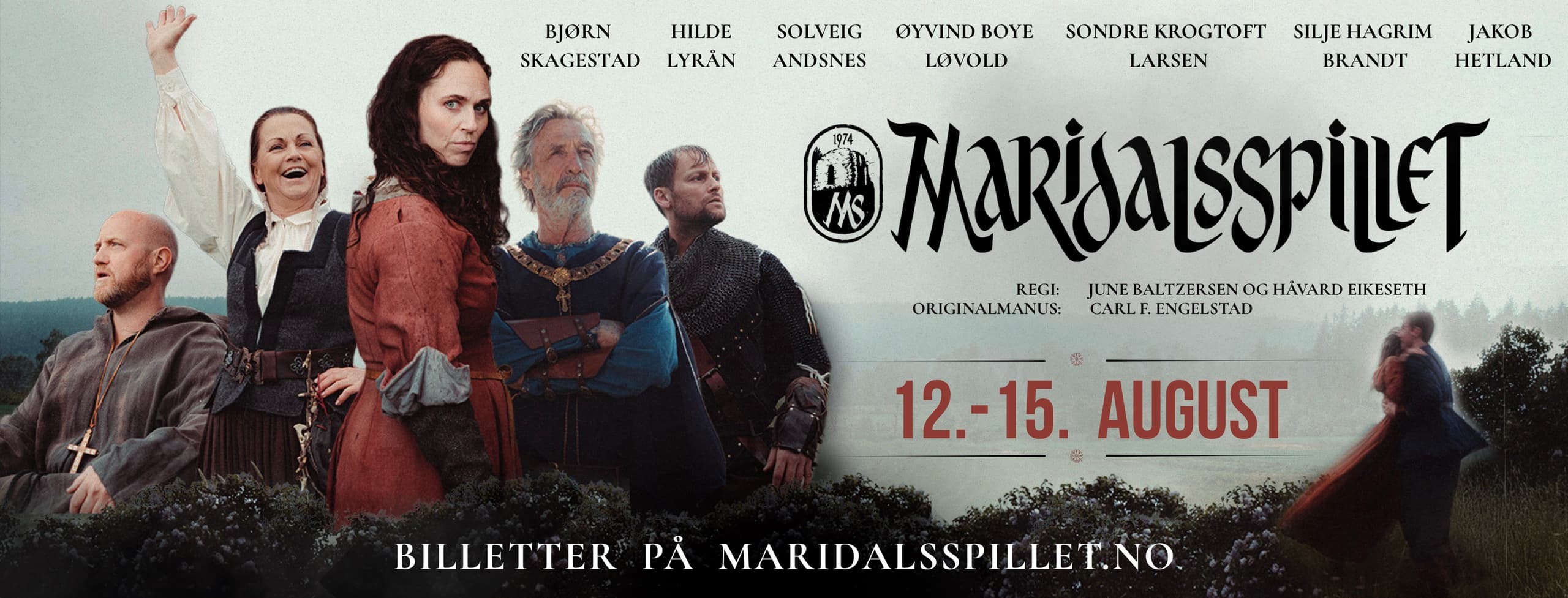 Maridalsspillet 2026 – Svartedauen musikal, 12.-16. august